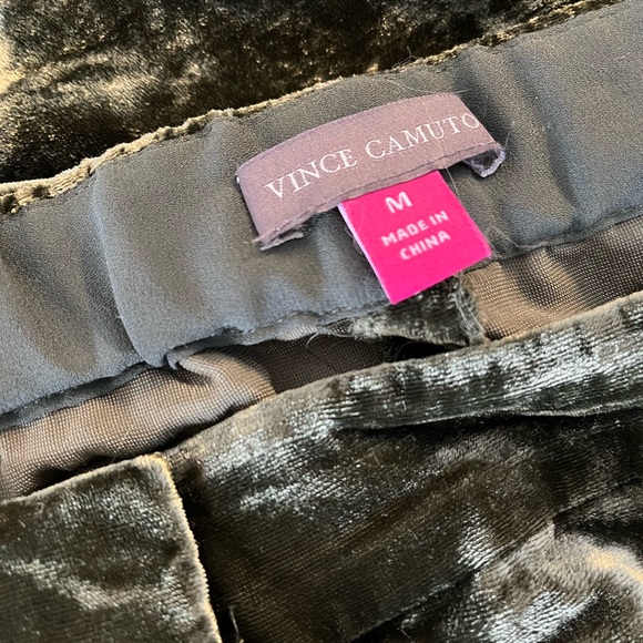 Vince Camuto velvet wide leg pants - Picture 5 of 6